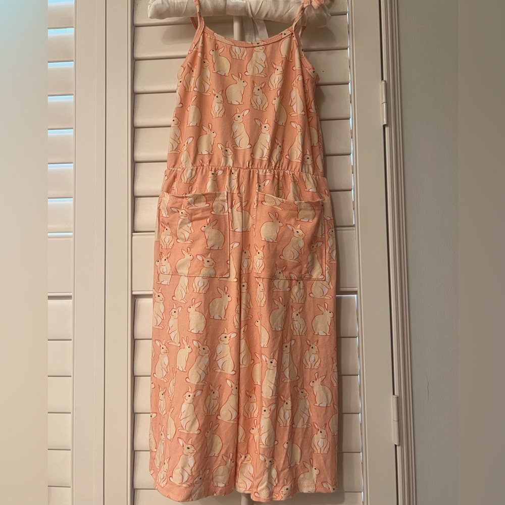 Vivie & Ash 🐰 Print Wide Leg Crop 4/5T Jumpsuit